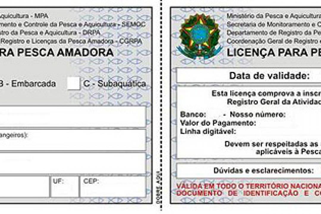 Como tirar sua licença de Pesca Amadora